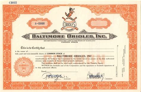 baltimore orioles gift certificate